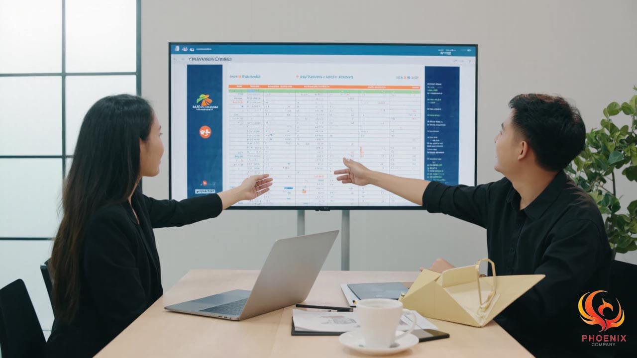 Phoenx Company cung cấp dịch vụ marketing onine, SEO website chuyên nghiệp