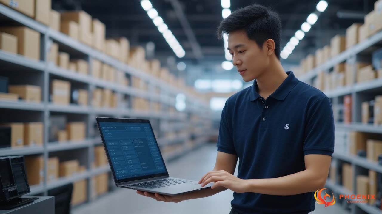 Với phần mềm POS123, báo cáo lãi lỗ – tồn kho hiển thị rõ ràng theo biểu đồ trực quan
