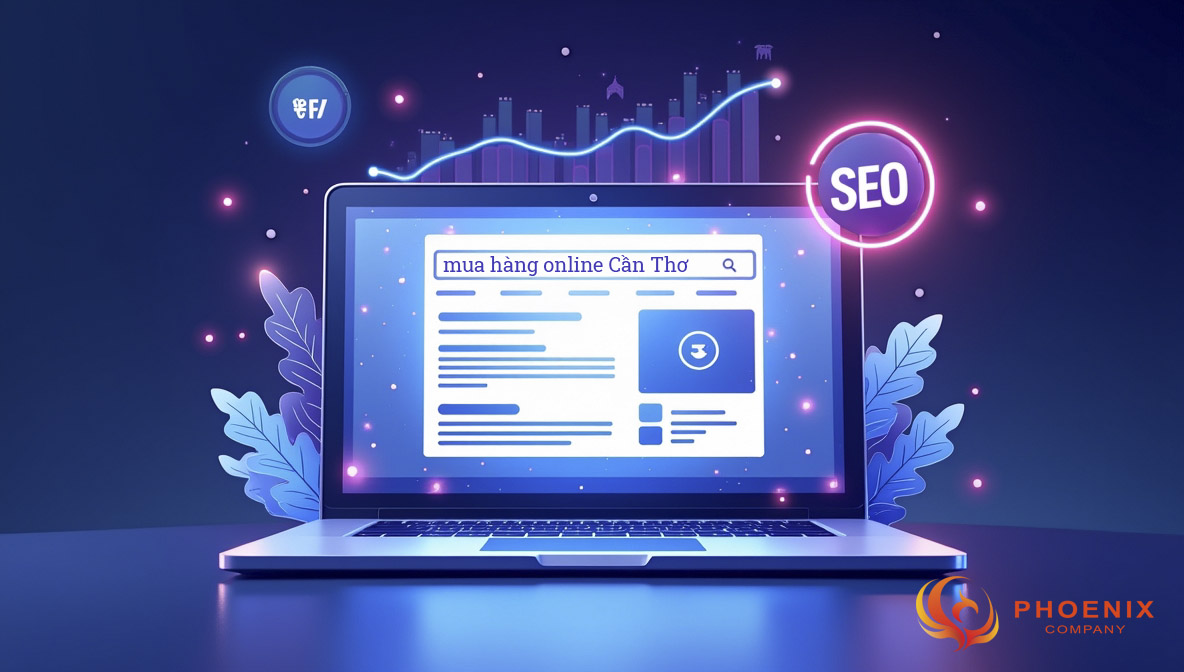 Thiết kế web bán hàng Cần Thơ chuẩn SEO giúp lên top Google, thu hút khách hàng tự nhiên