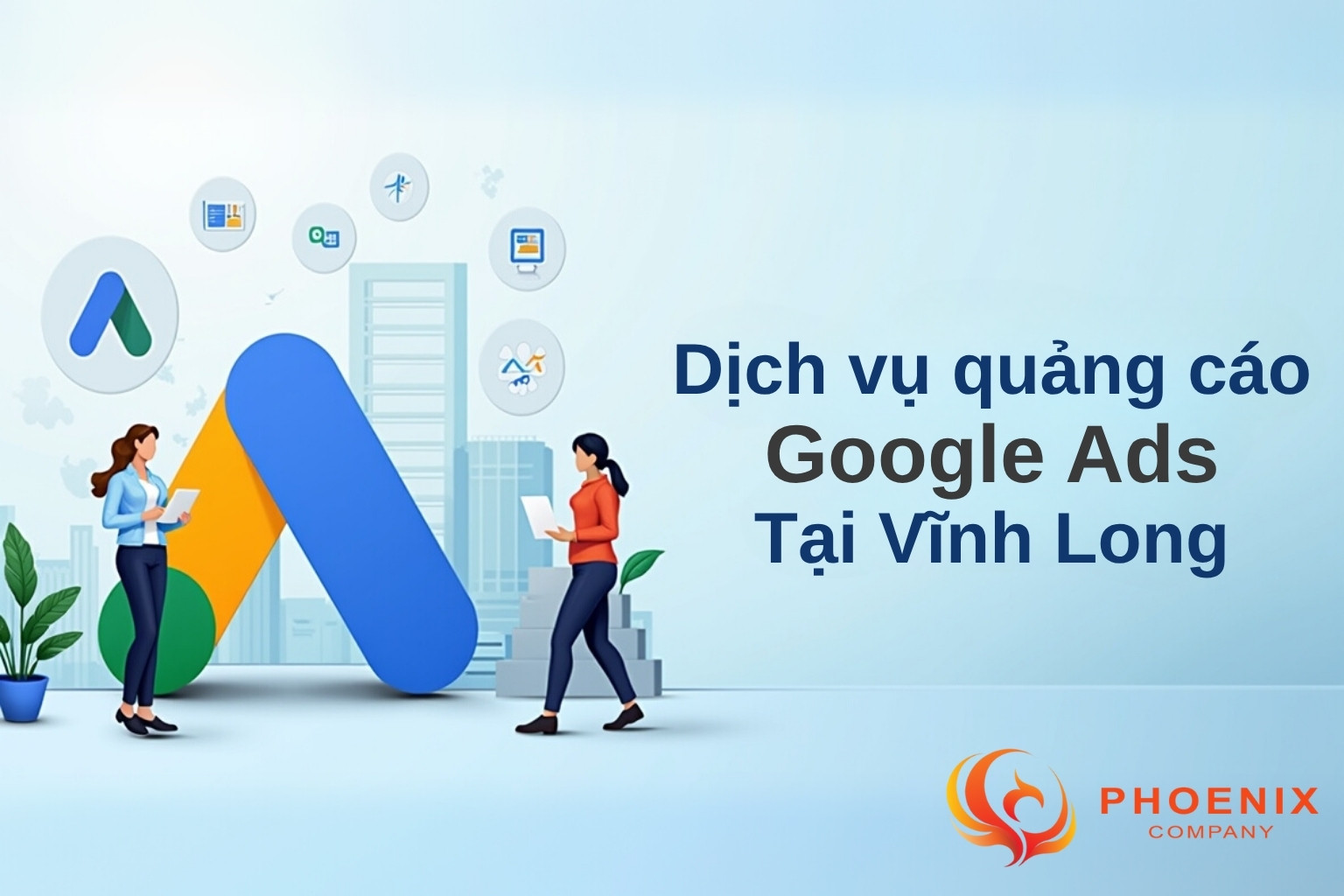 Quảng cáo google ads Vĩnh Long