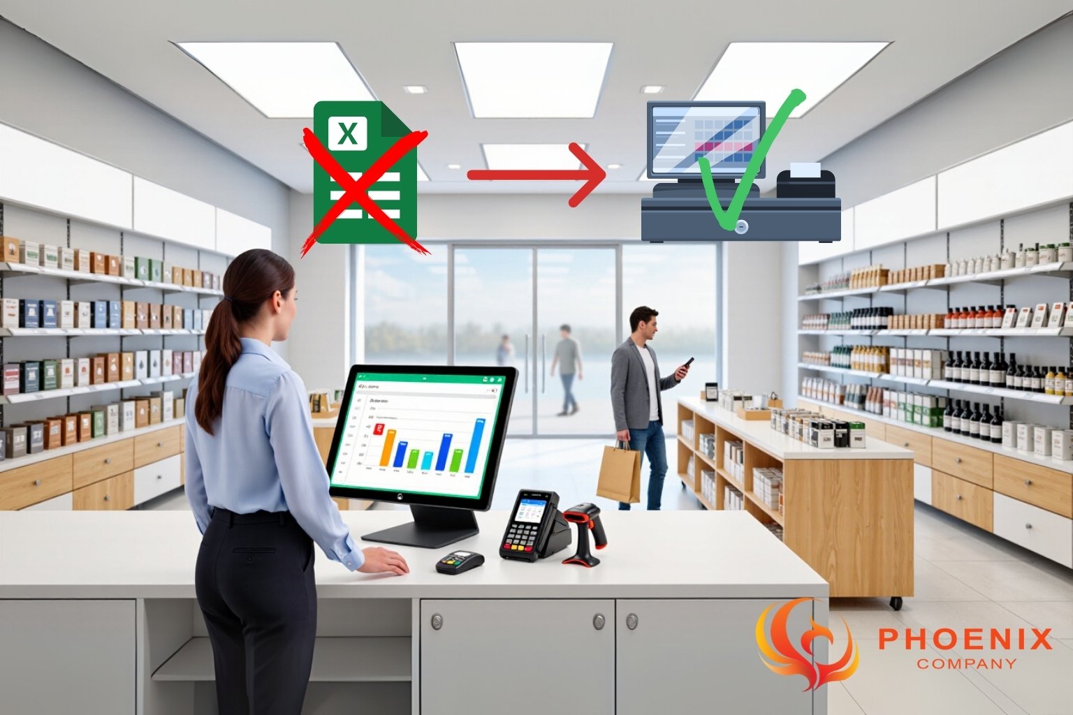 Bỏ excel dùng POS